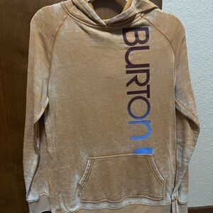 Burton Brown Hoodie with Logo